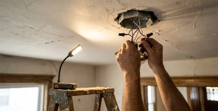Safe Light and Ceiling Fan Installation for Every Room