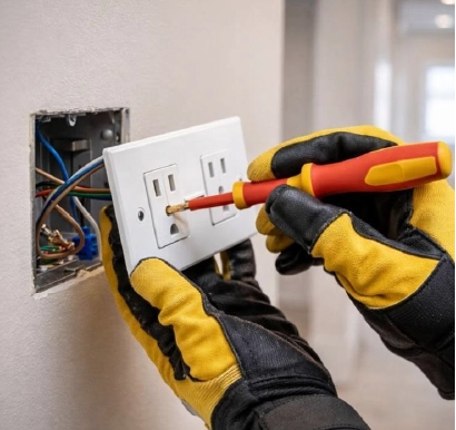 Electrical switches and power point installation in Singapore
