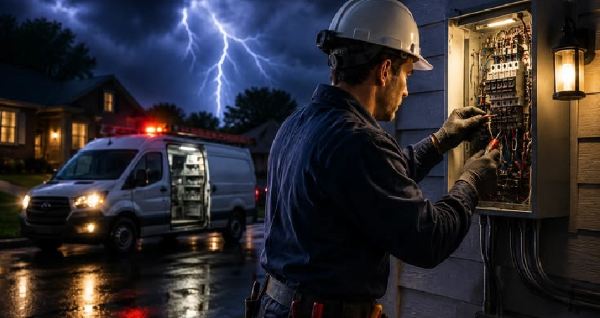 Emergency electrician services in Singapore