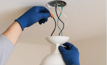 Ceiling light replacement electrician Singapore