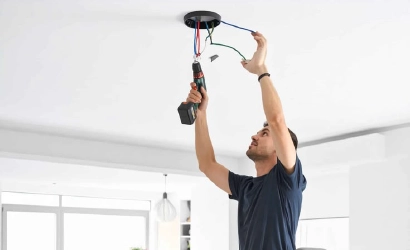 Professional ceiling light fitting installation Singapore