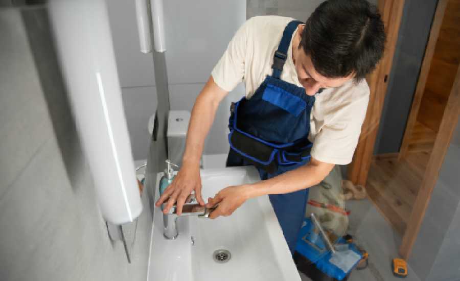 sanitary ware installation